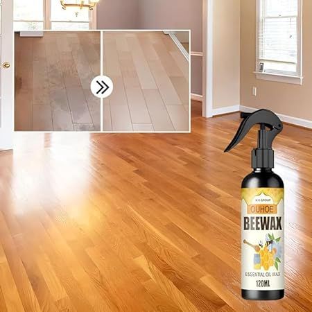 AUTOGROOMZ Natural Micro Molecularized Beeswax Spray Beeswax Furniture Polish Multipurpose Wood Floor Cleaner and Polish for Furniture Floor Tables