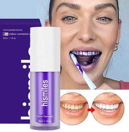 30ml V34 Purple Whitening Toothpaste Care For Teeth Gums